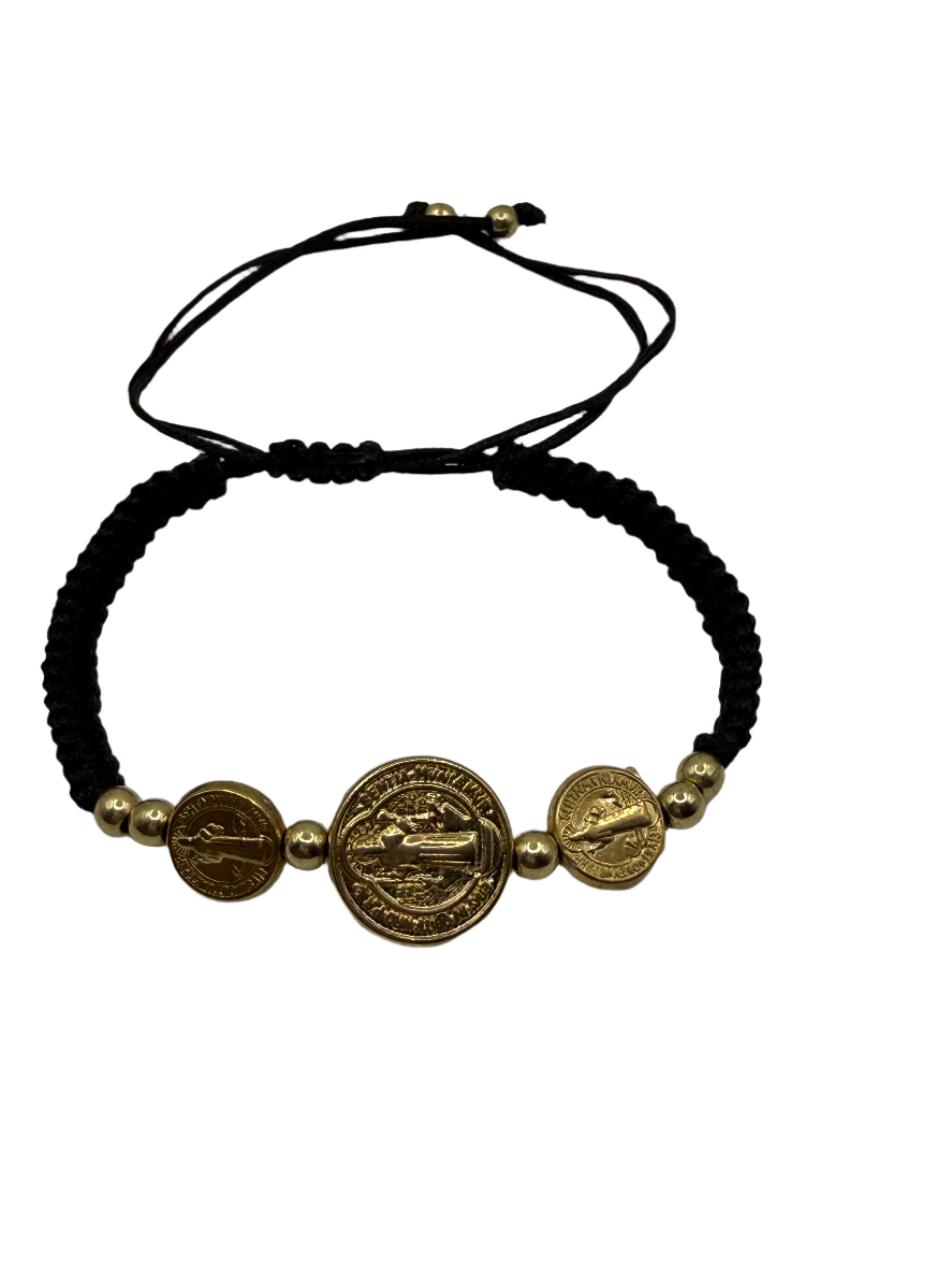 St Jude(Sand Judas)/ St Benedict Bracelets for Protection