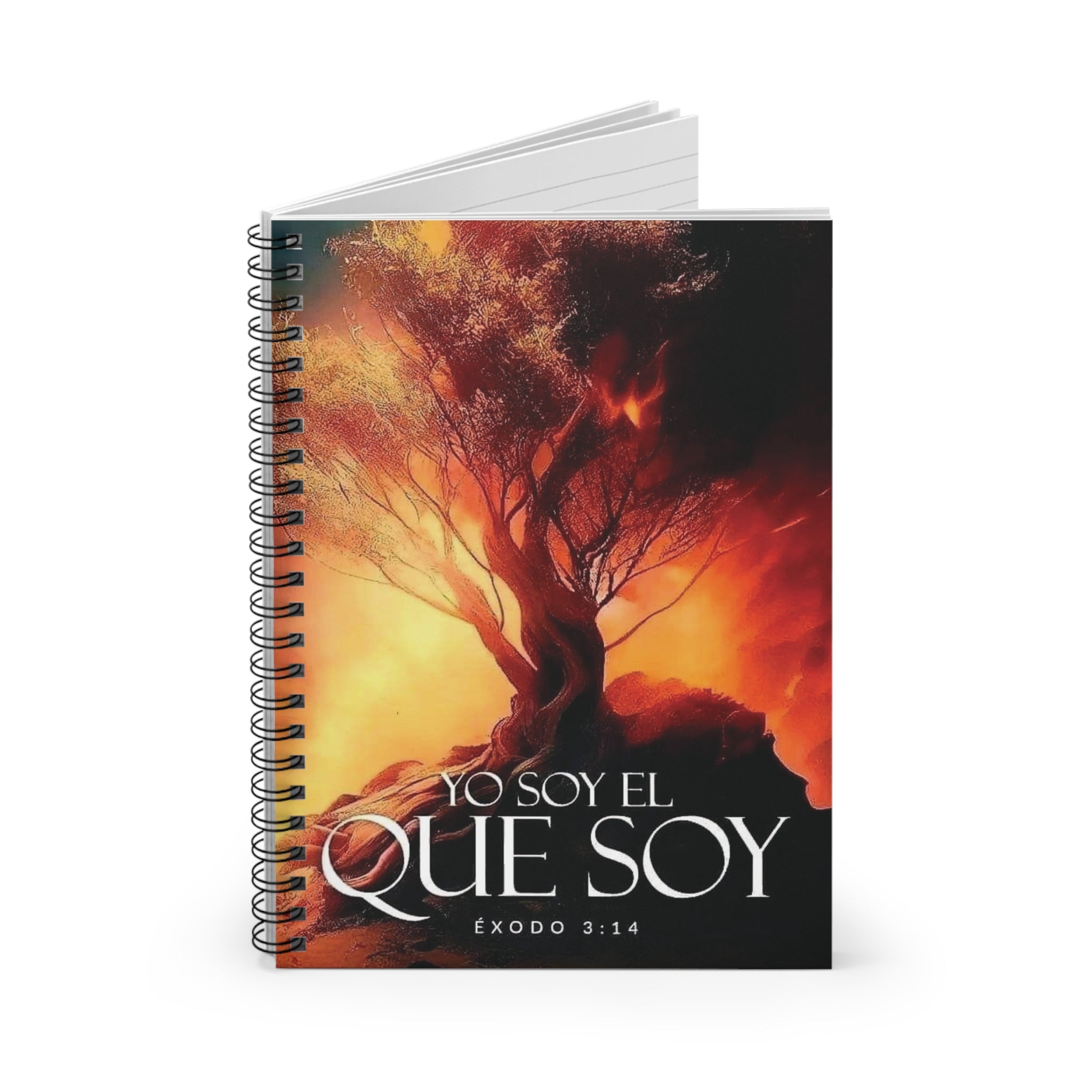 Spiral Notebook with Inspirational Design, Artistic Journal, Faith-Based Planner, Unique Gifts for Students, Devotional Note-Taking
