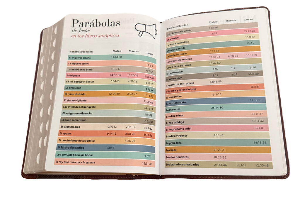 Biblia Letra Super Gigante Con Indice 19pt Piel Imit Cafe RV1960