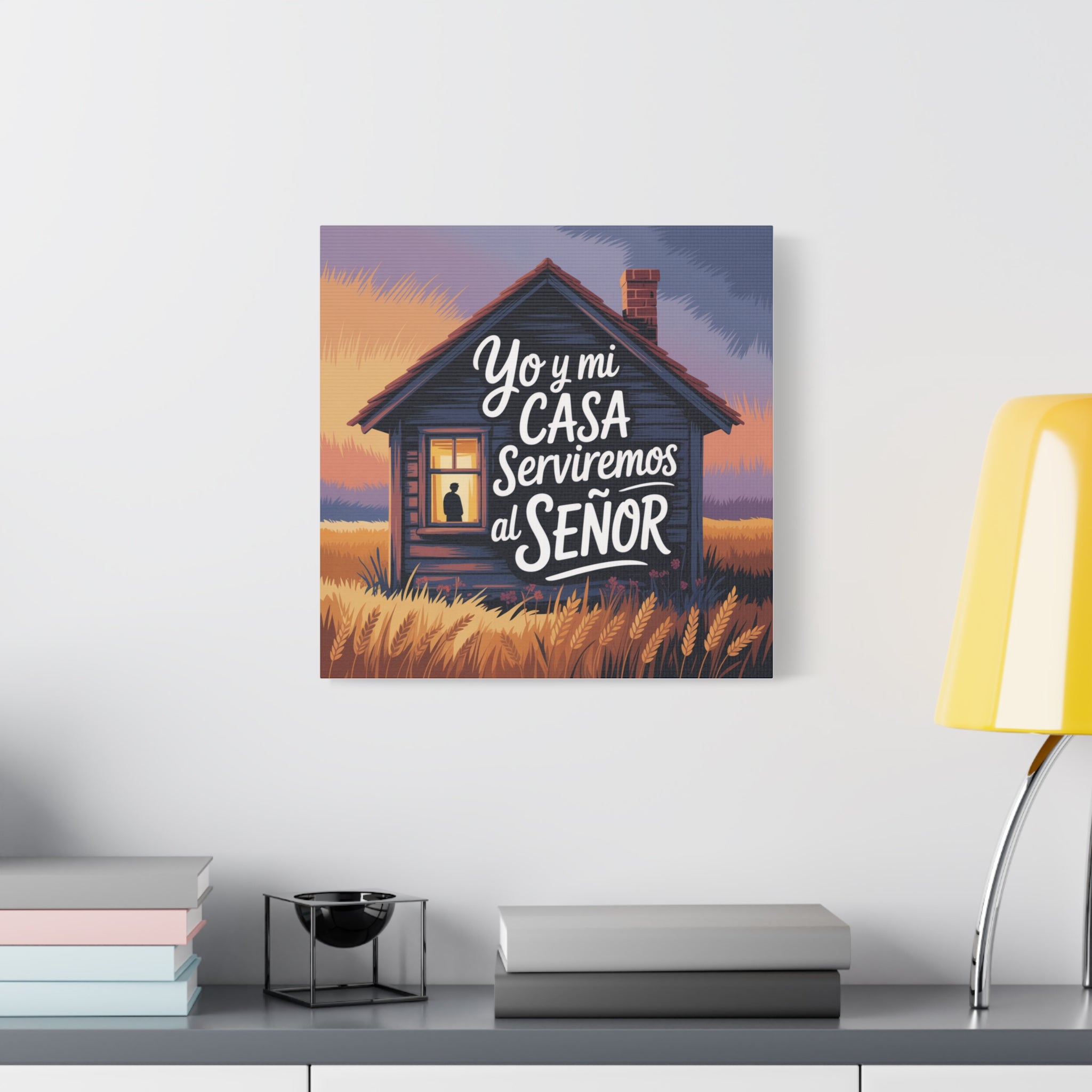 Inspirational Canvas Wall Art, Home Decor, Faith Quotes, Christian Gifts, Housewarming, Family Home Decoration