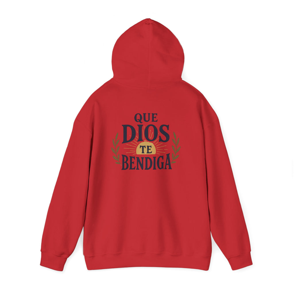 Christian Hoodie - "Todo lo puedo en Cristo" / "Dios te bendiga" Inspirational Spanish Pullover