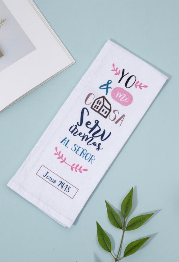 Toalla para Cocina: Mensajes Bíblicos