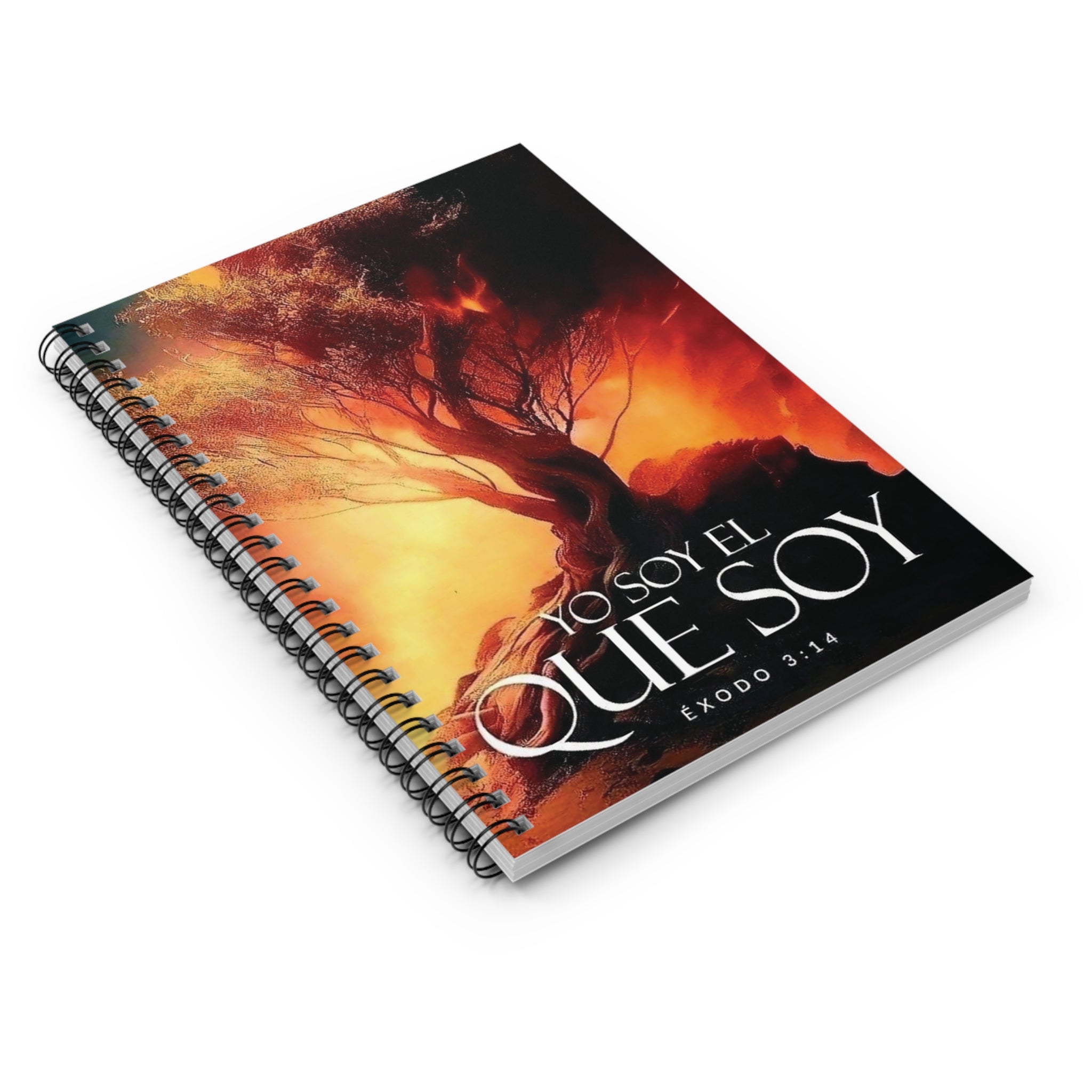 Spiral Notebook with Inspirational Design, Artistic Journal, Faith-Based Planner, Unique Gifts for Students, Devotional Note-Taking