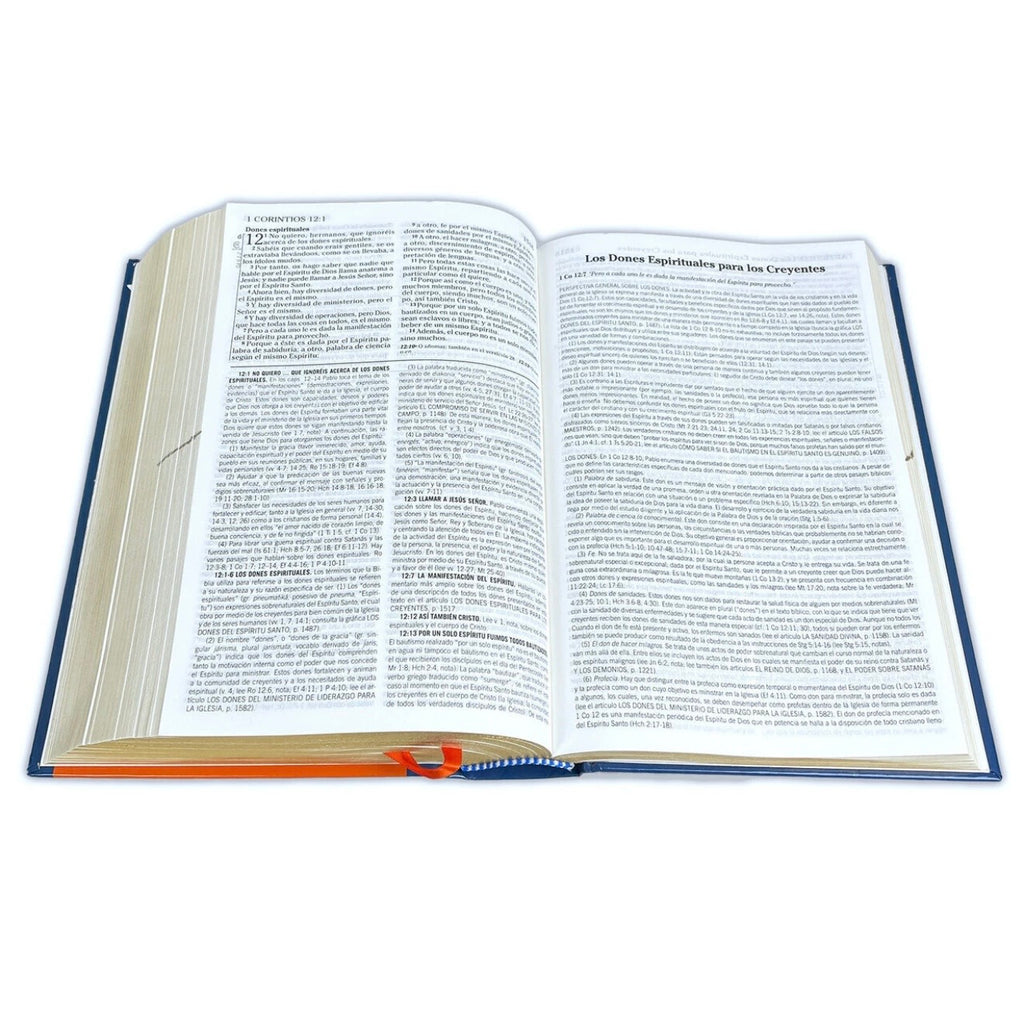 Biblia de Estudio de la Vida Plena para Jóvenes RV1960, tapa dura a color