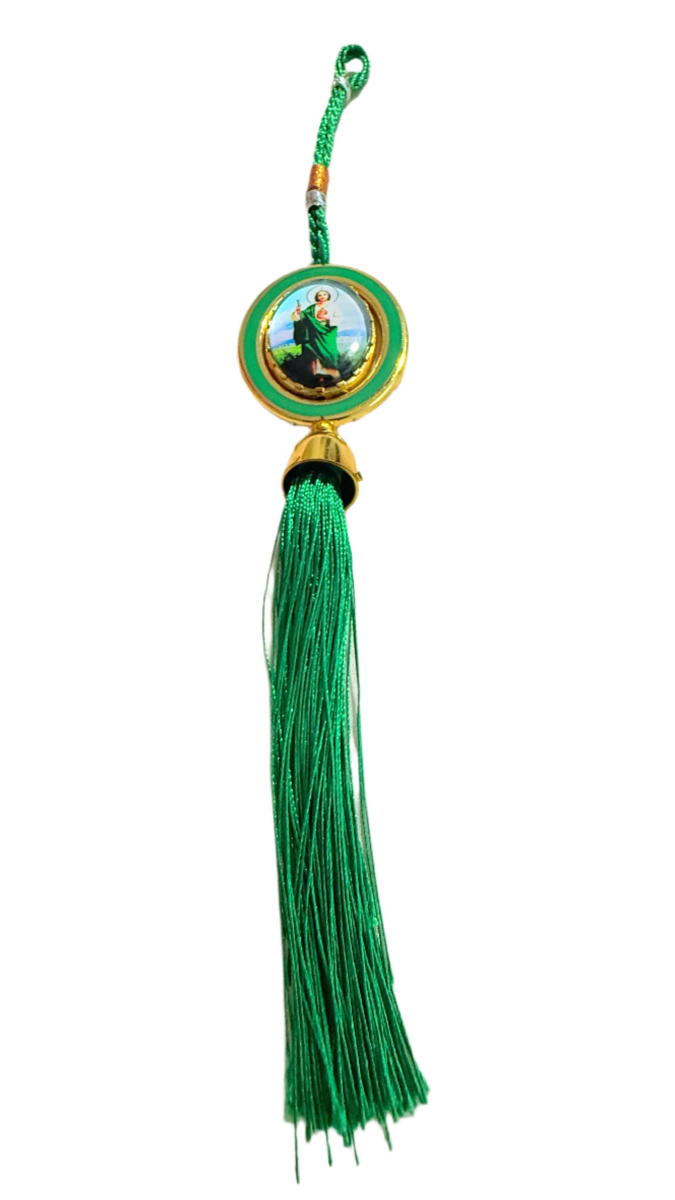 St. Jude/ San Judas Amulet Tassel