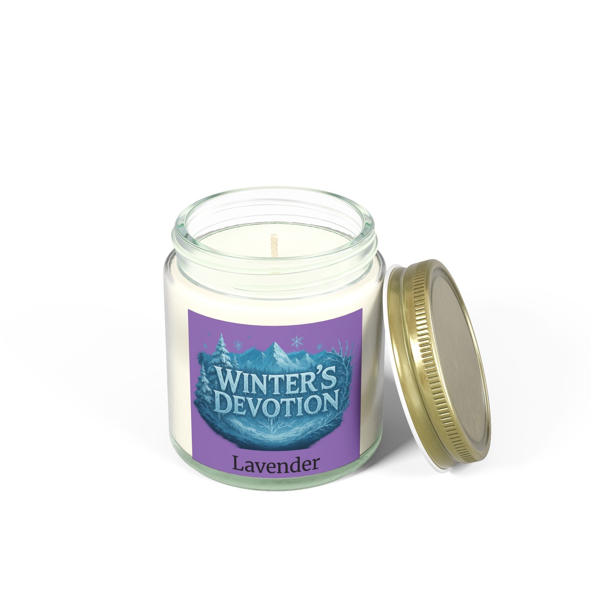 Winter's Devotion Lavender Scented Candle, Cozy Home Fragrance, Relaxation Gift for Her, Aromatherapy Candle for Self-Care, [...]