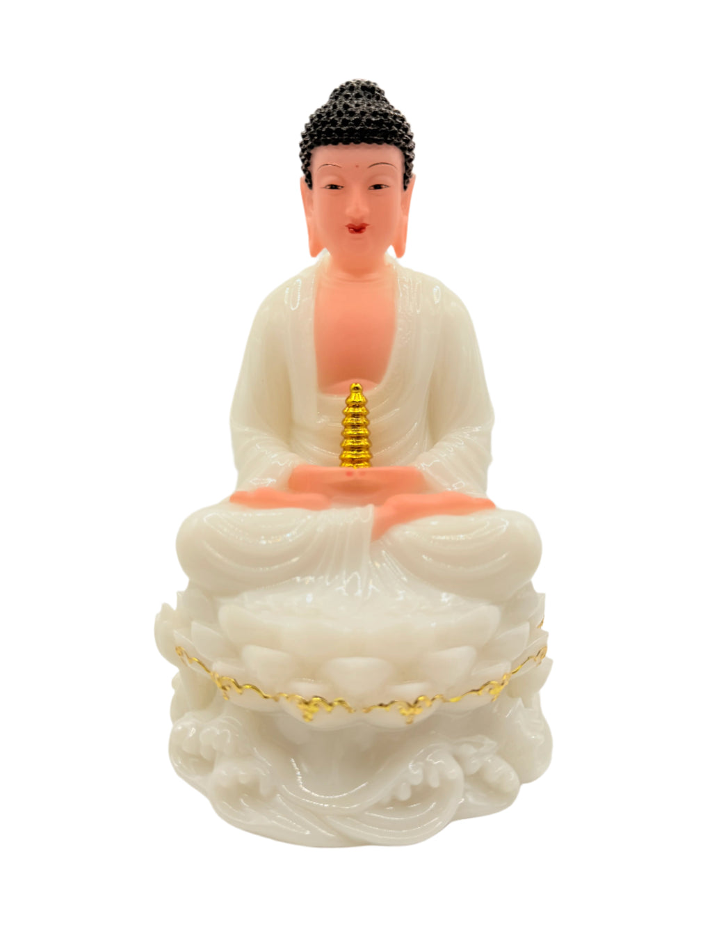 Beautiful White Buddha Statue