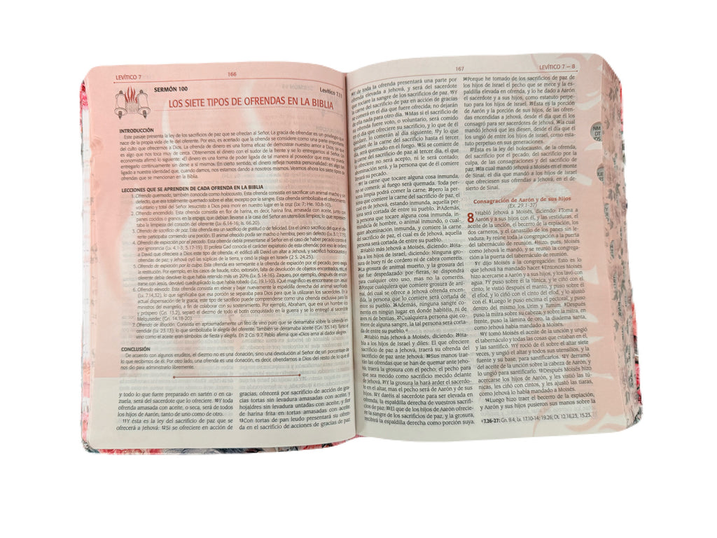 Biblia Para La Predicación Del Avivamiento Rosa RV1960
