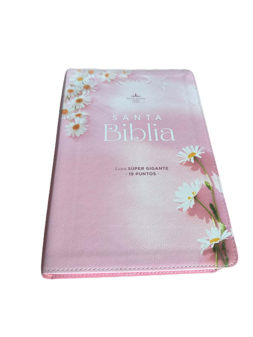 Biblia Letra Super Gigante 19Pt Floral Mujer Virtuosa RV1960