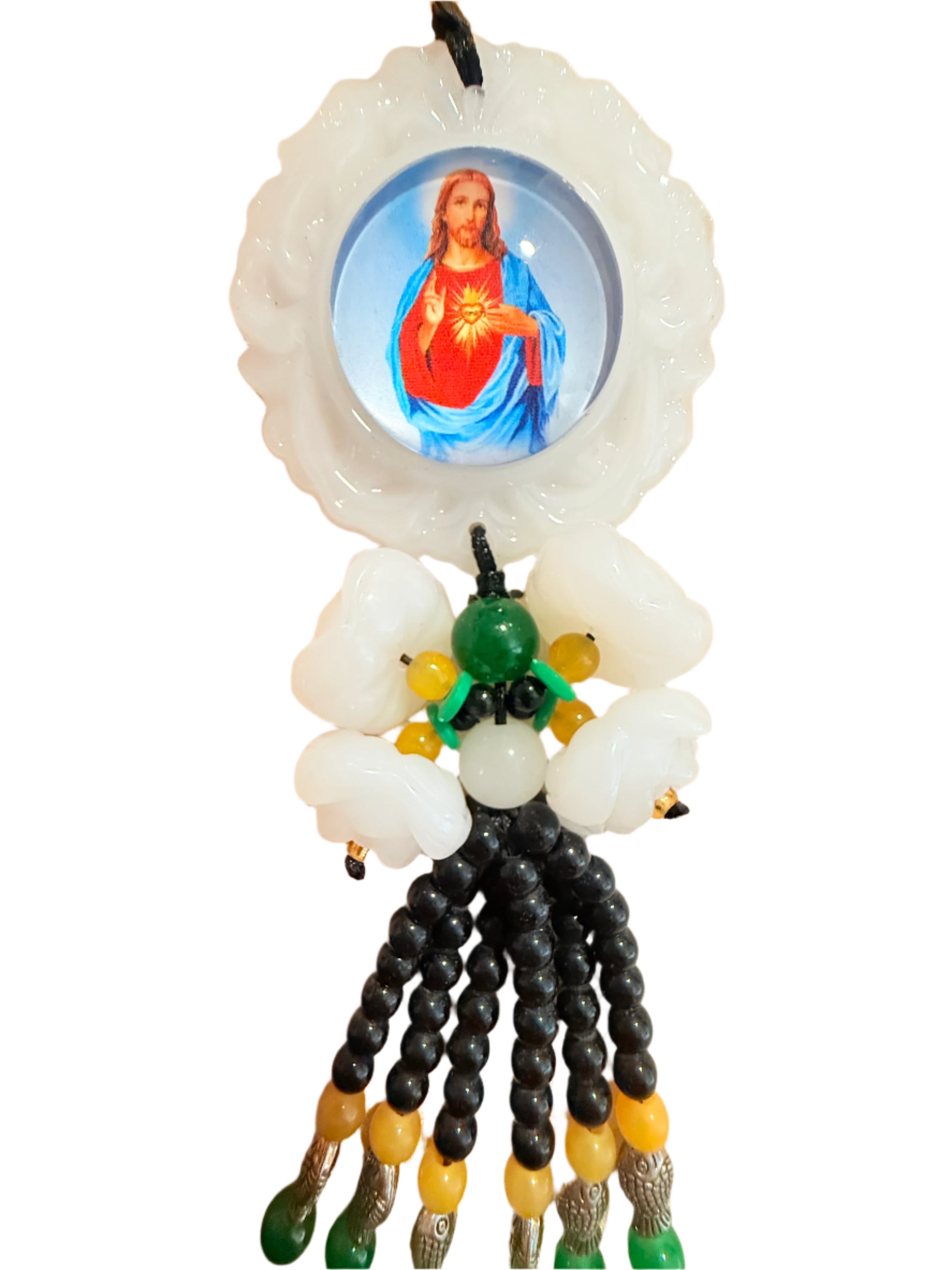 Beautiful Virgin Mary/Jesus Christ/ Holy Family Amulet Pendant