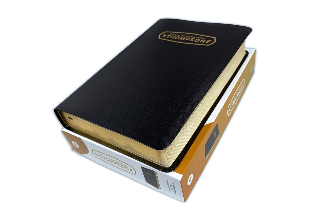 Biblia de Referencia Thompson RV1960, piel especial negro