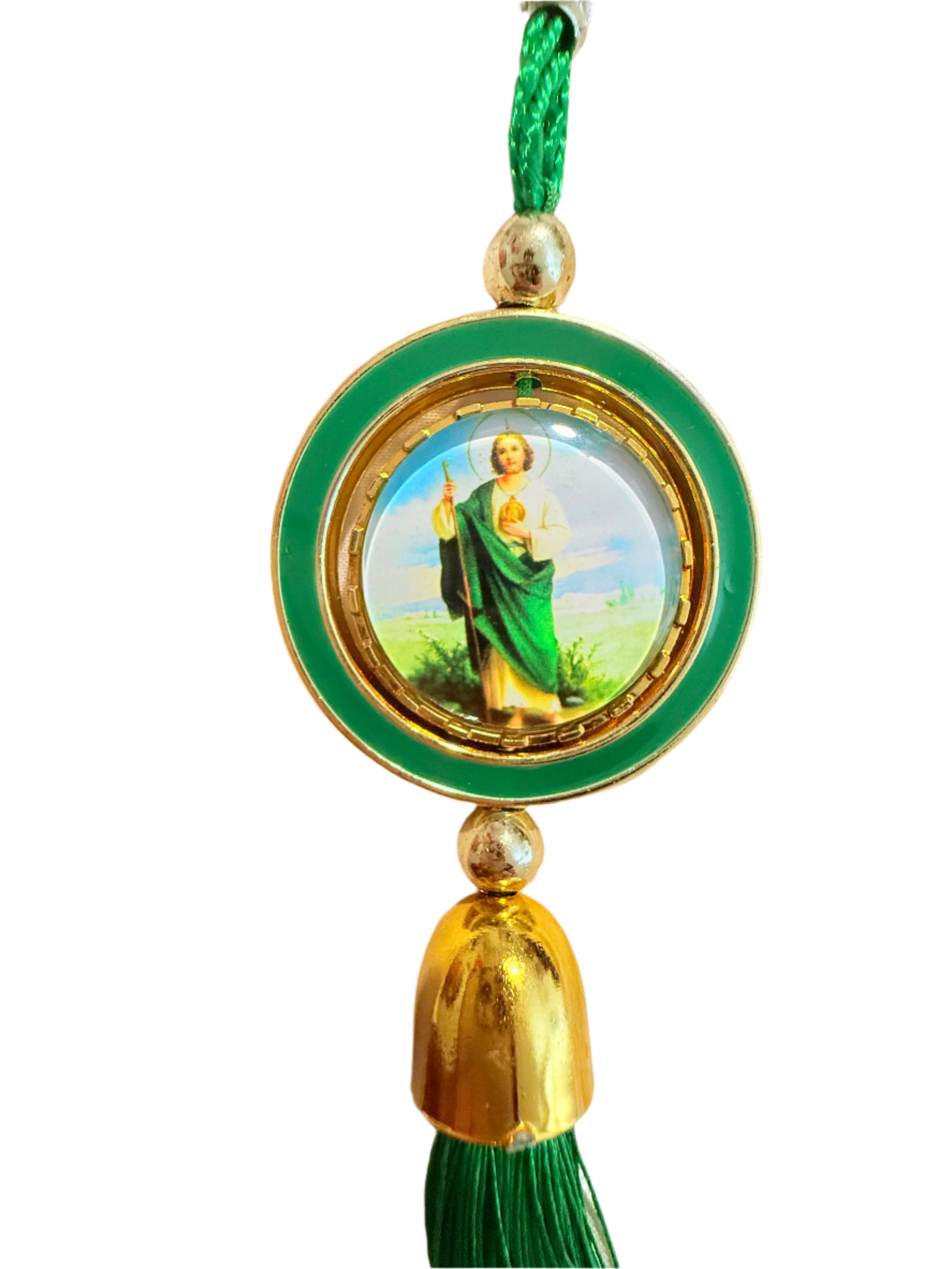 St. Jude/ San Judas Amulet Tassel