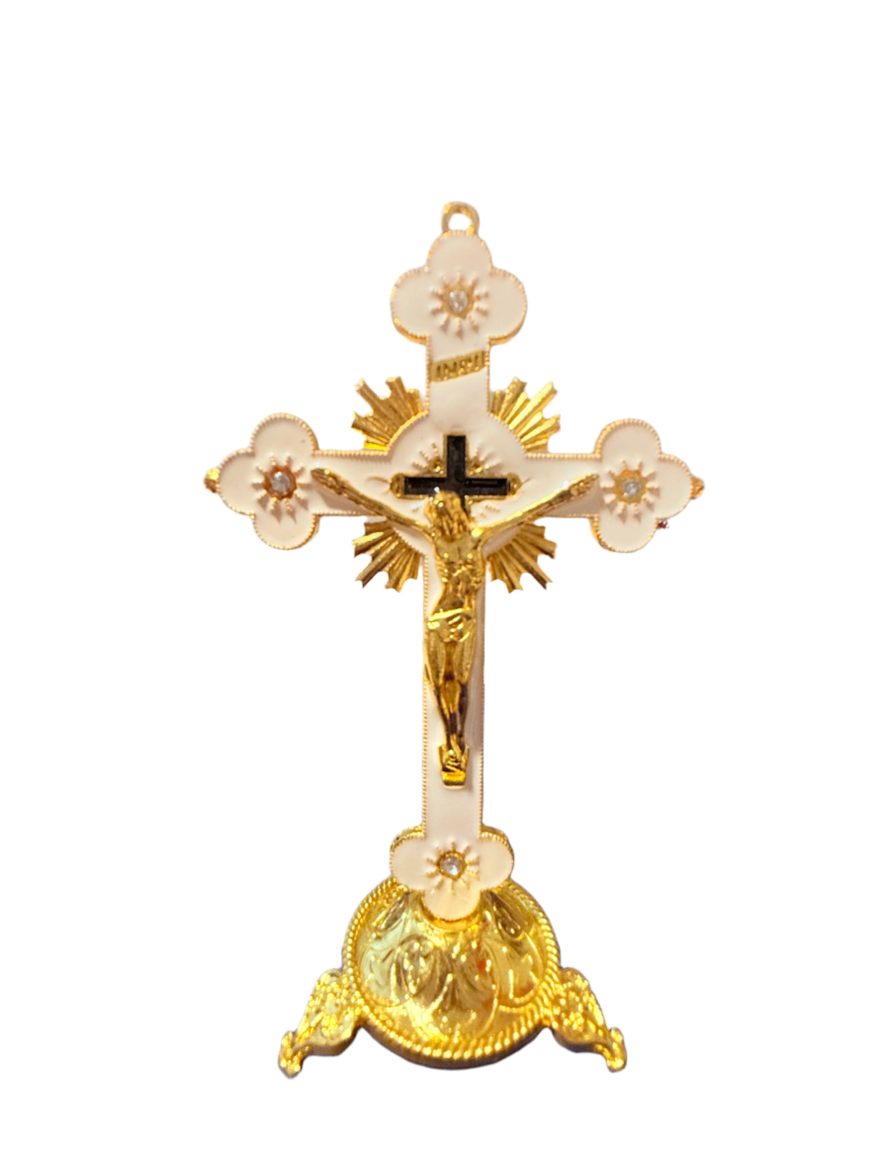 Beautiful Assorted Metal Crucifixes 5 in/9 in/11 in/12 in