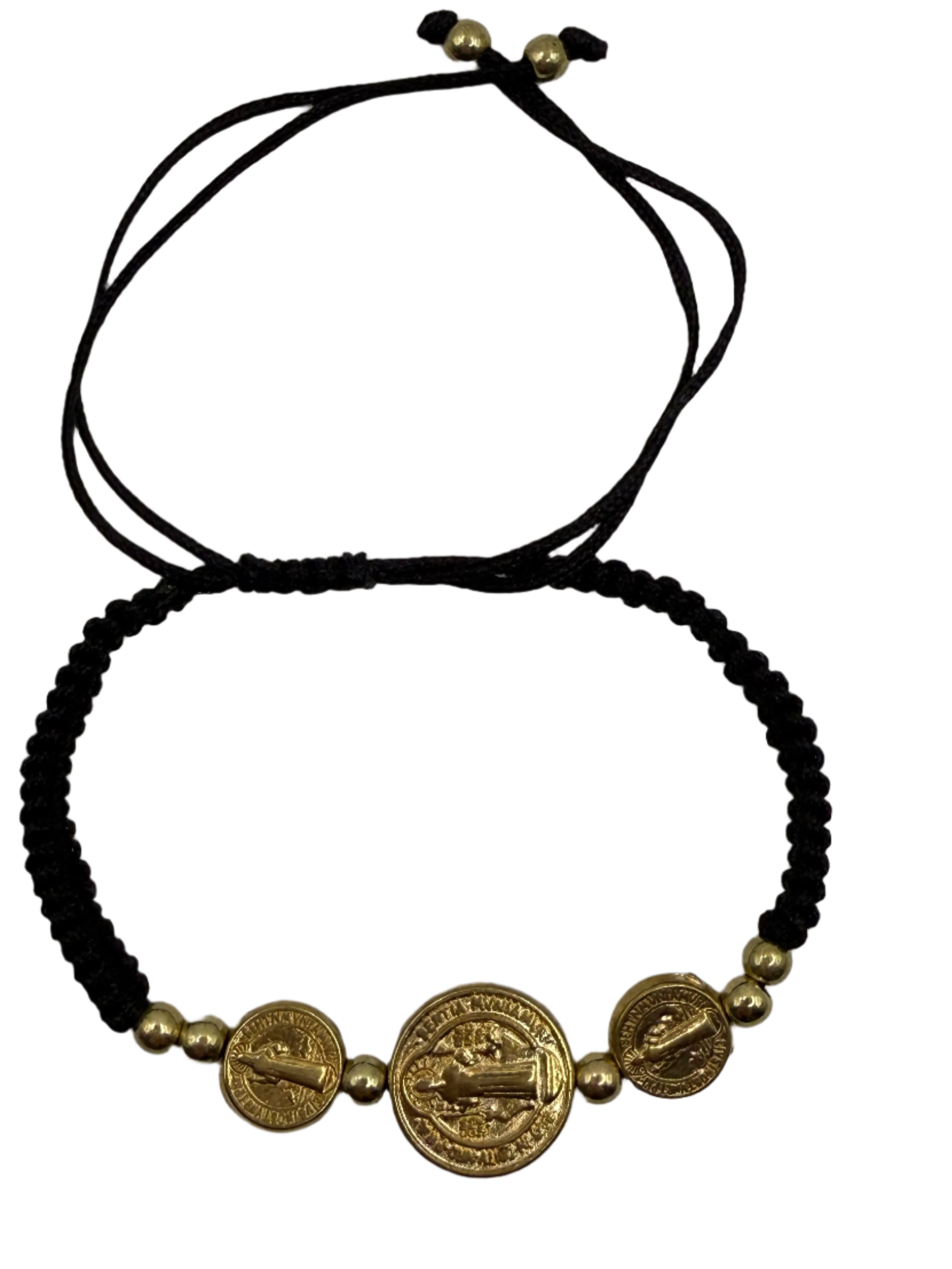 St Jude(Sand Judas)/ St Benedict Bracelets for Protection