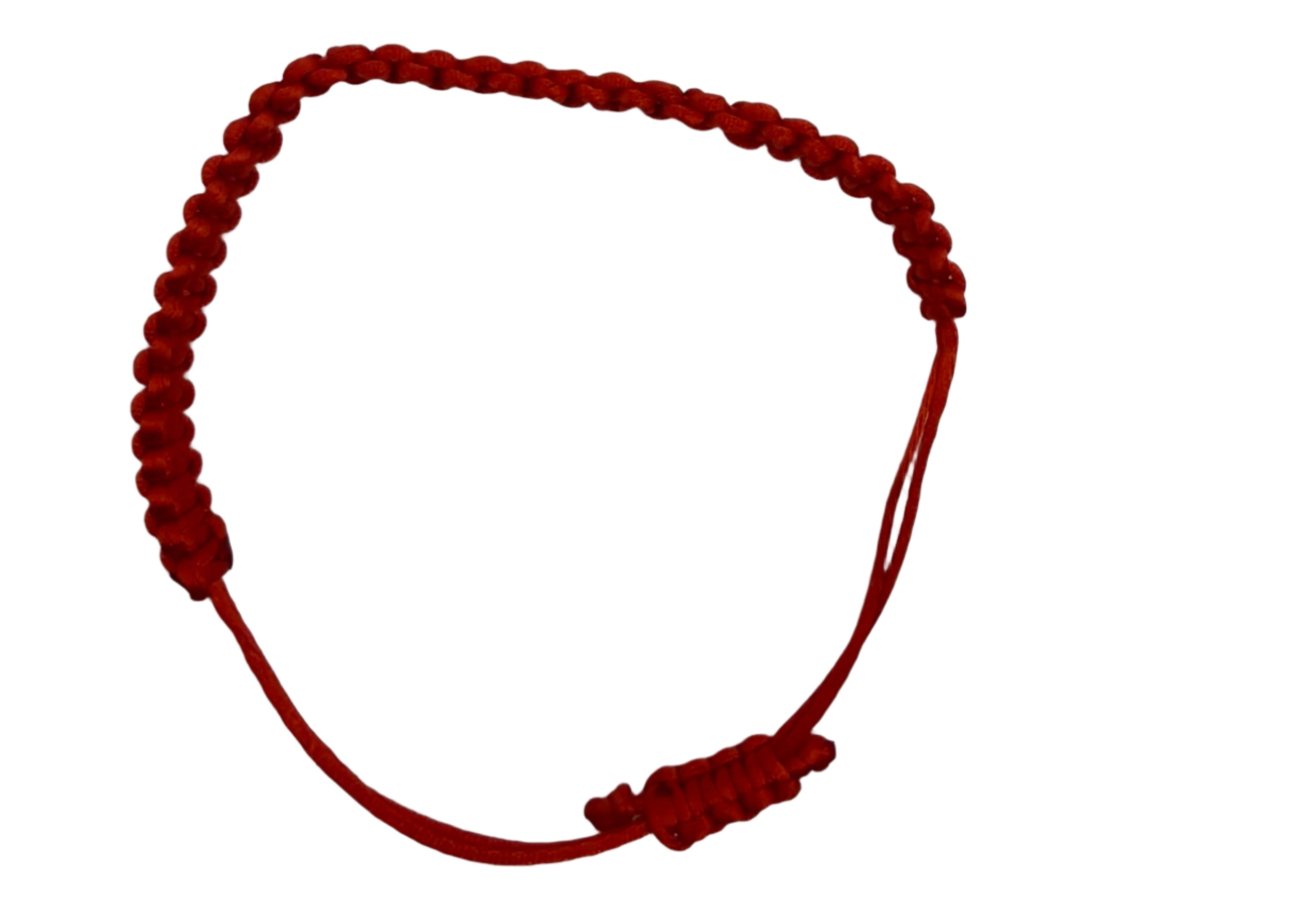 Red String Bracelet | Waterproof Adjustable Hand-Braided | Dainty Evil Eye Protection Charm | Handmade Lucky Gift for All