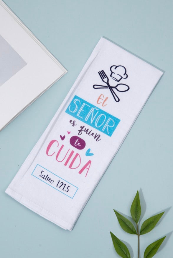 Toalla para Cocina: Mensajes Bíblicos