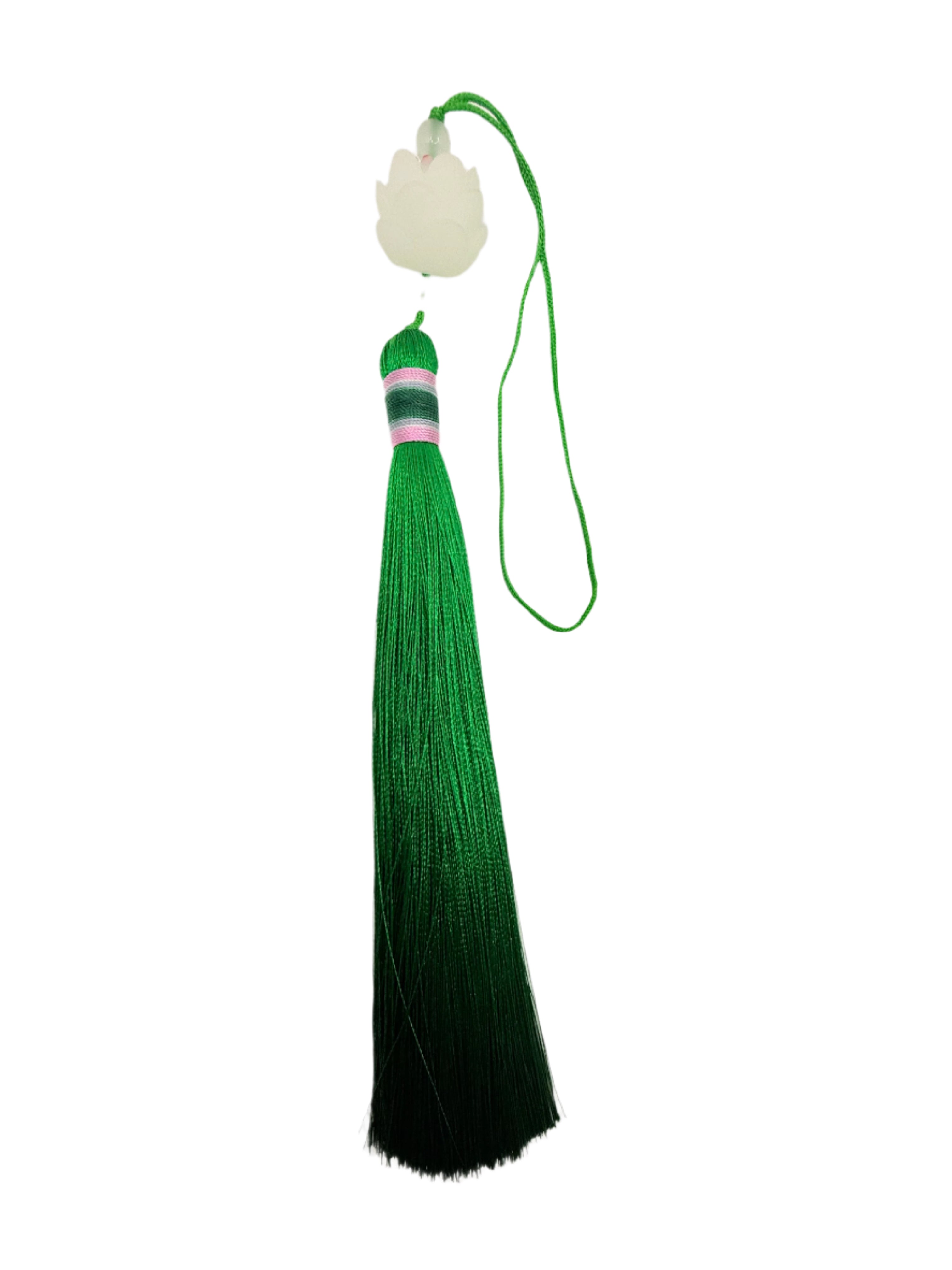Decorative Tassels with Elegant Lotus Flower Tops For Home, Office or Car