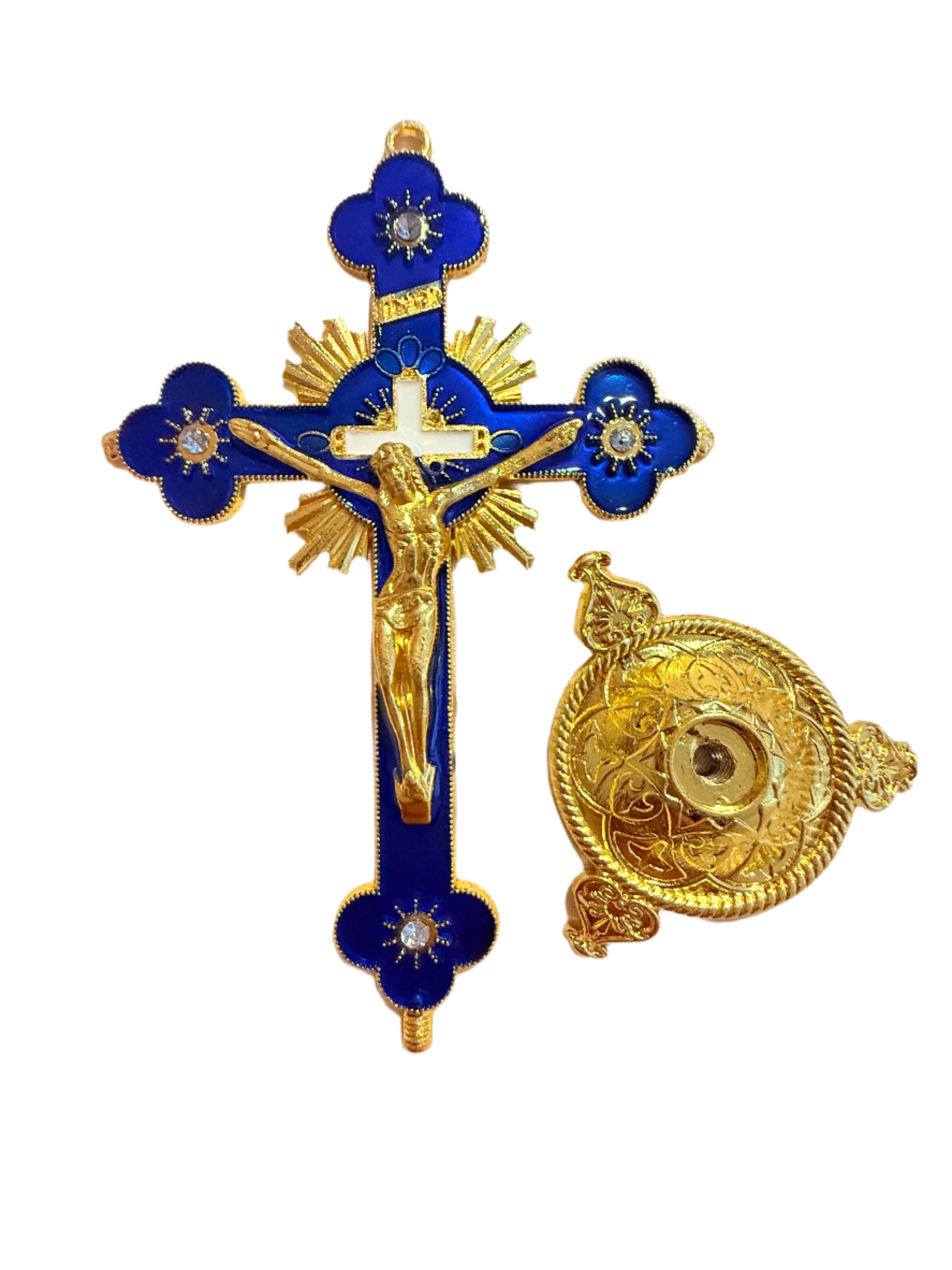 Beautiful Assorted Metal Crucifixes 5 in/9 in/11 in/12 in