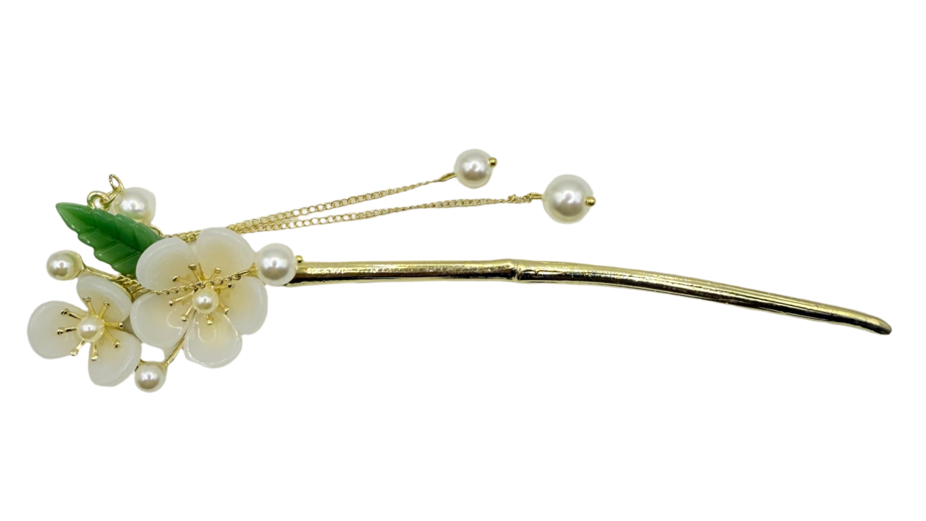 Chinese-style hairpin簪 (zān), 步摇 (bùyáo)
