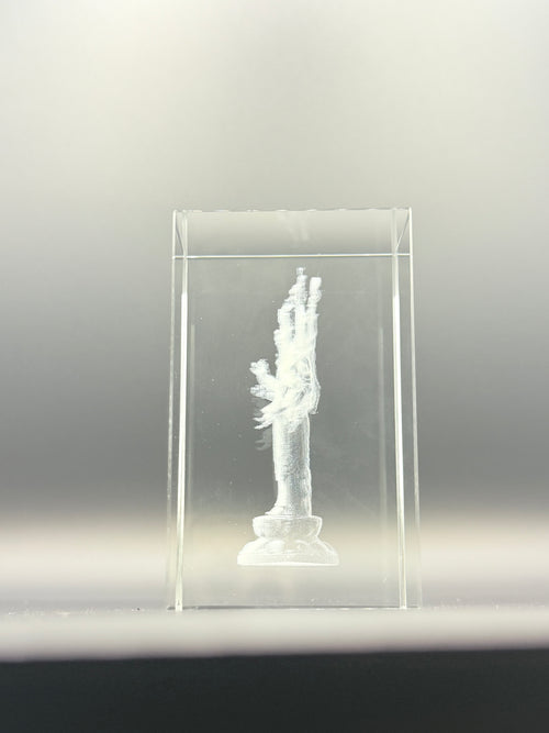3D Laser Engraving Of The Thousand-Armed Thousand-Eyed Avalokiteśvara/ Guan Yin/ Quan Am