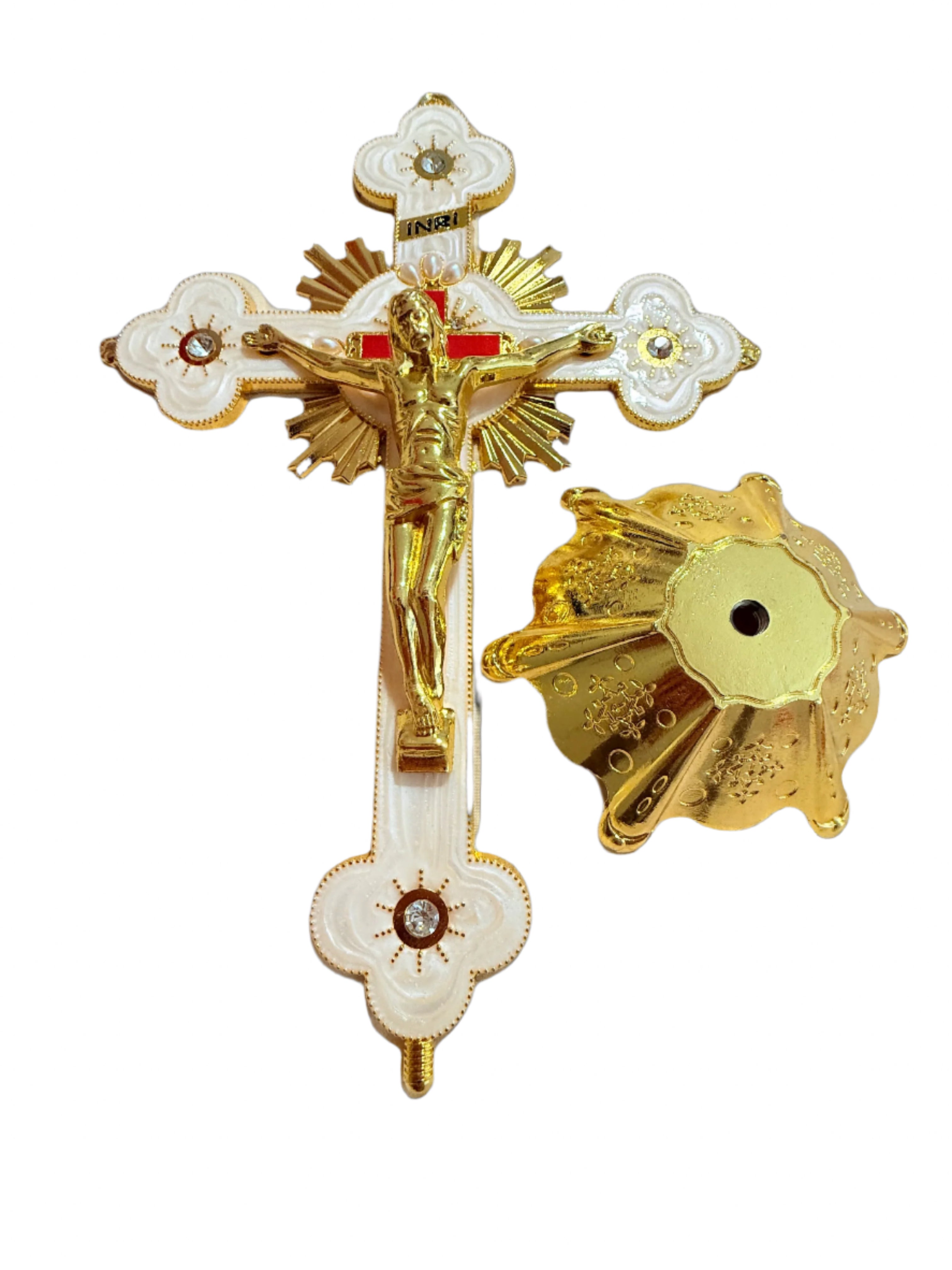 Beautiful Assorted Metal Crucifixes 5 in/9 in/11 in/12 in