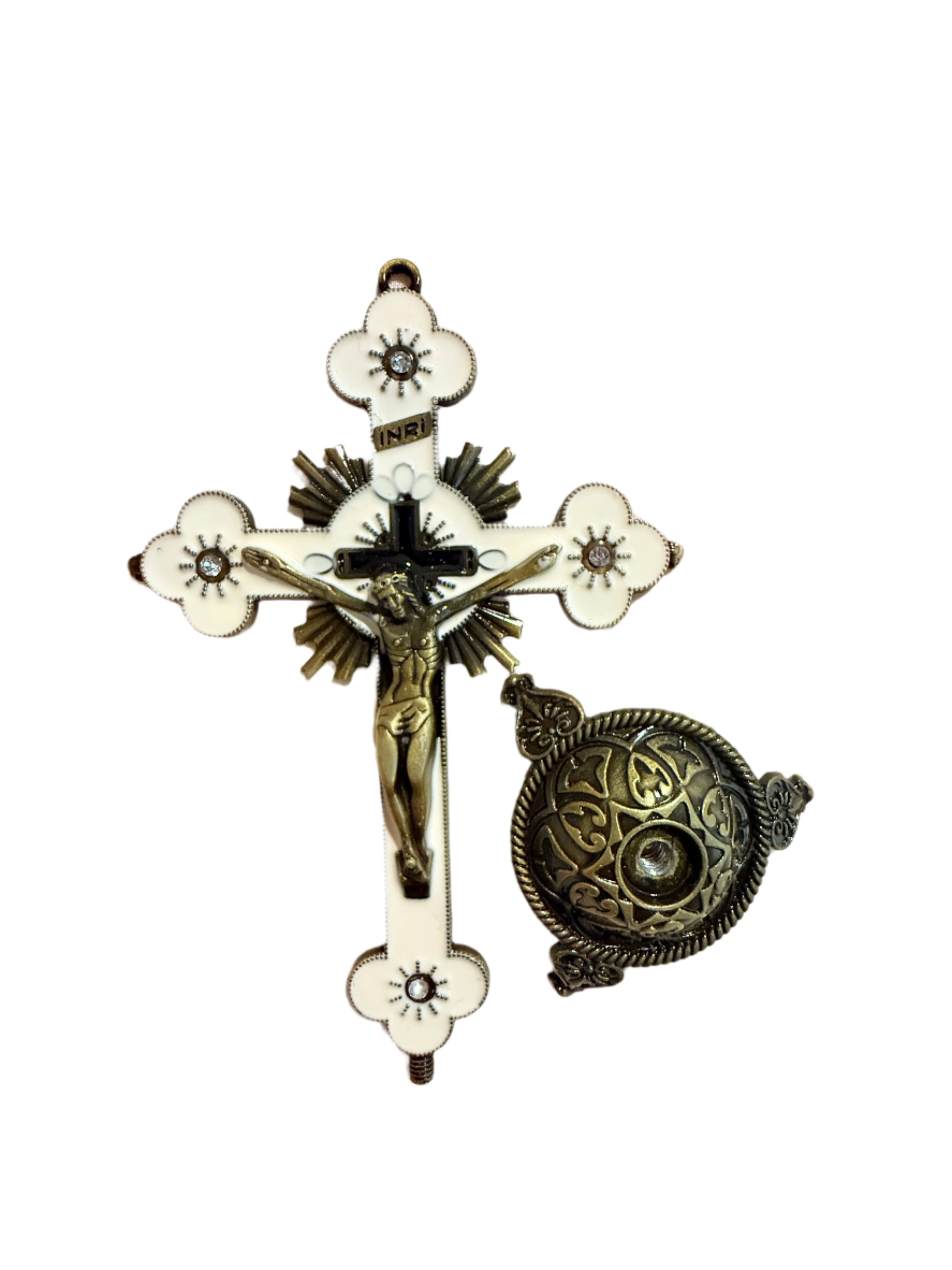 Beautiful Assorted Metal Crucifixes 5 in/9 in/11 in/12 in