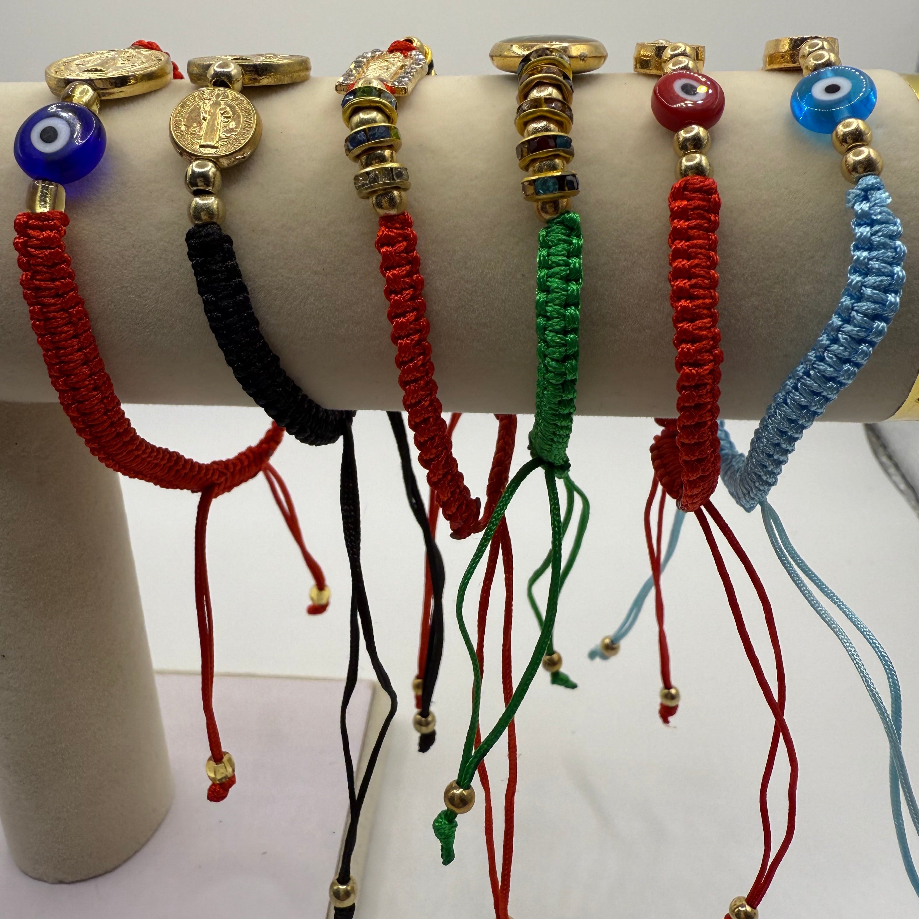St Jude(Sand Judas)/ St Benedict Bracelets for Protection