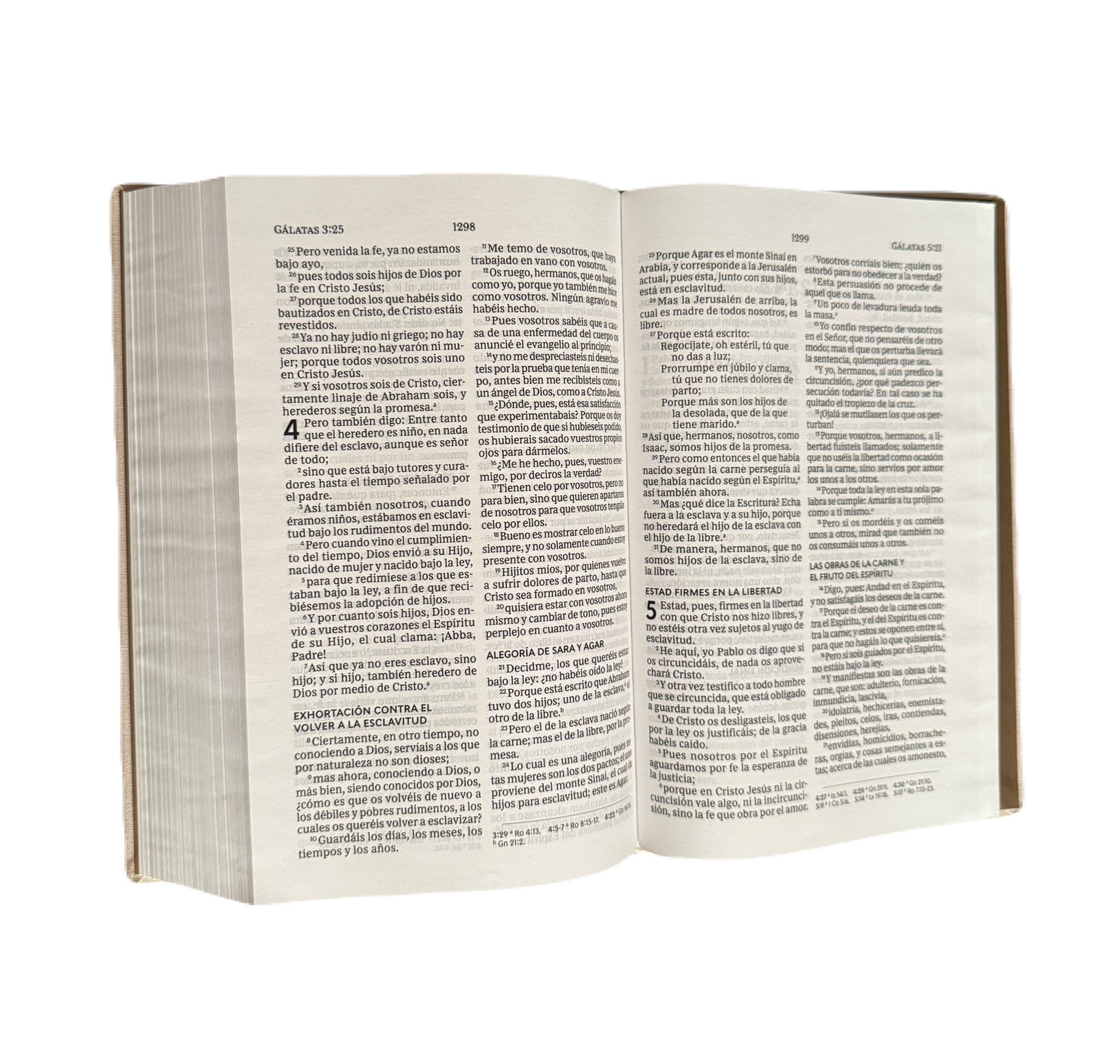 Biblia 10pts Para Bodas Tapa Dura Tela Crema