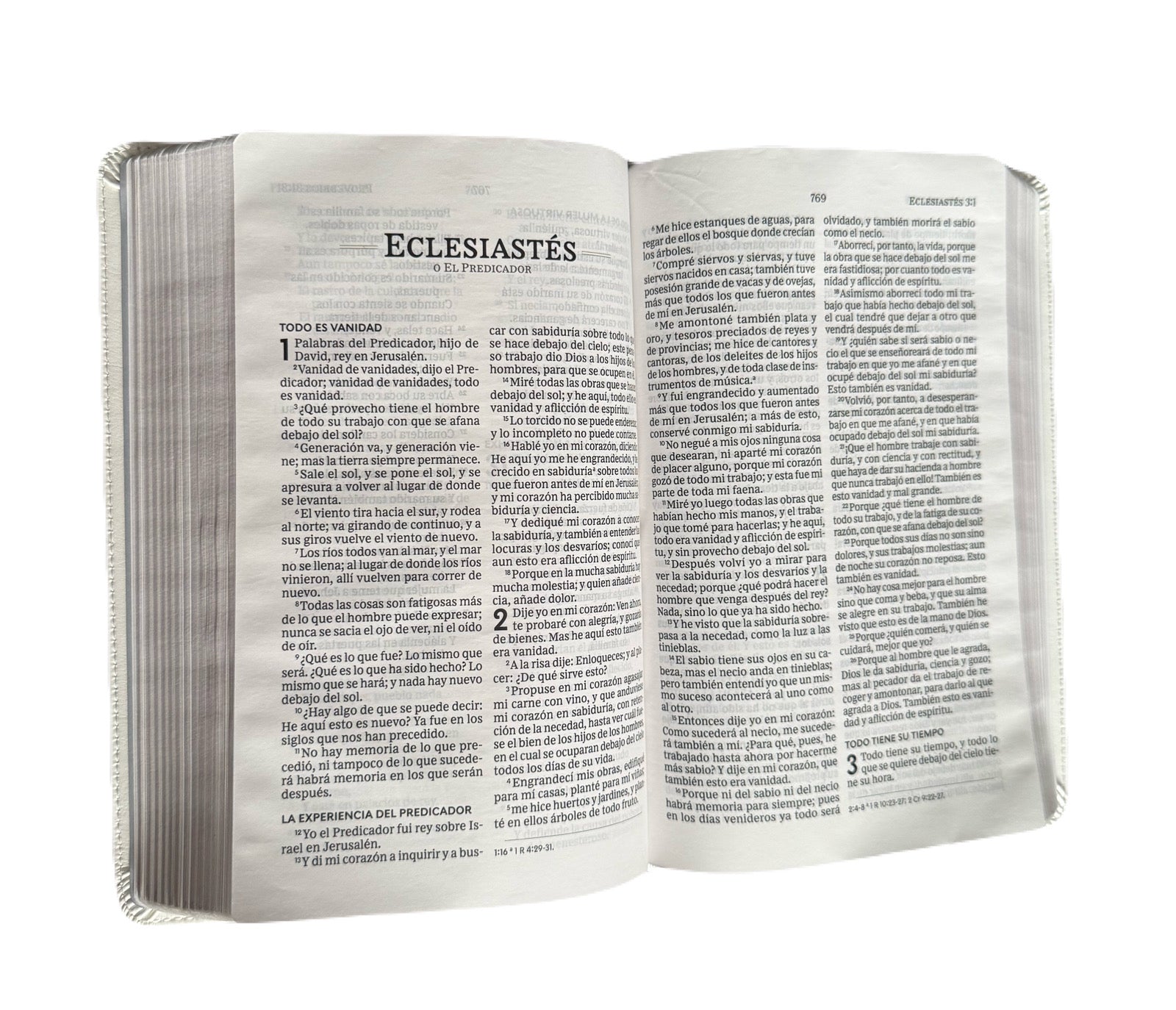 Biblia Blanca UltraFina Letra Grande RV1960