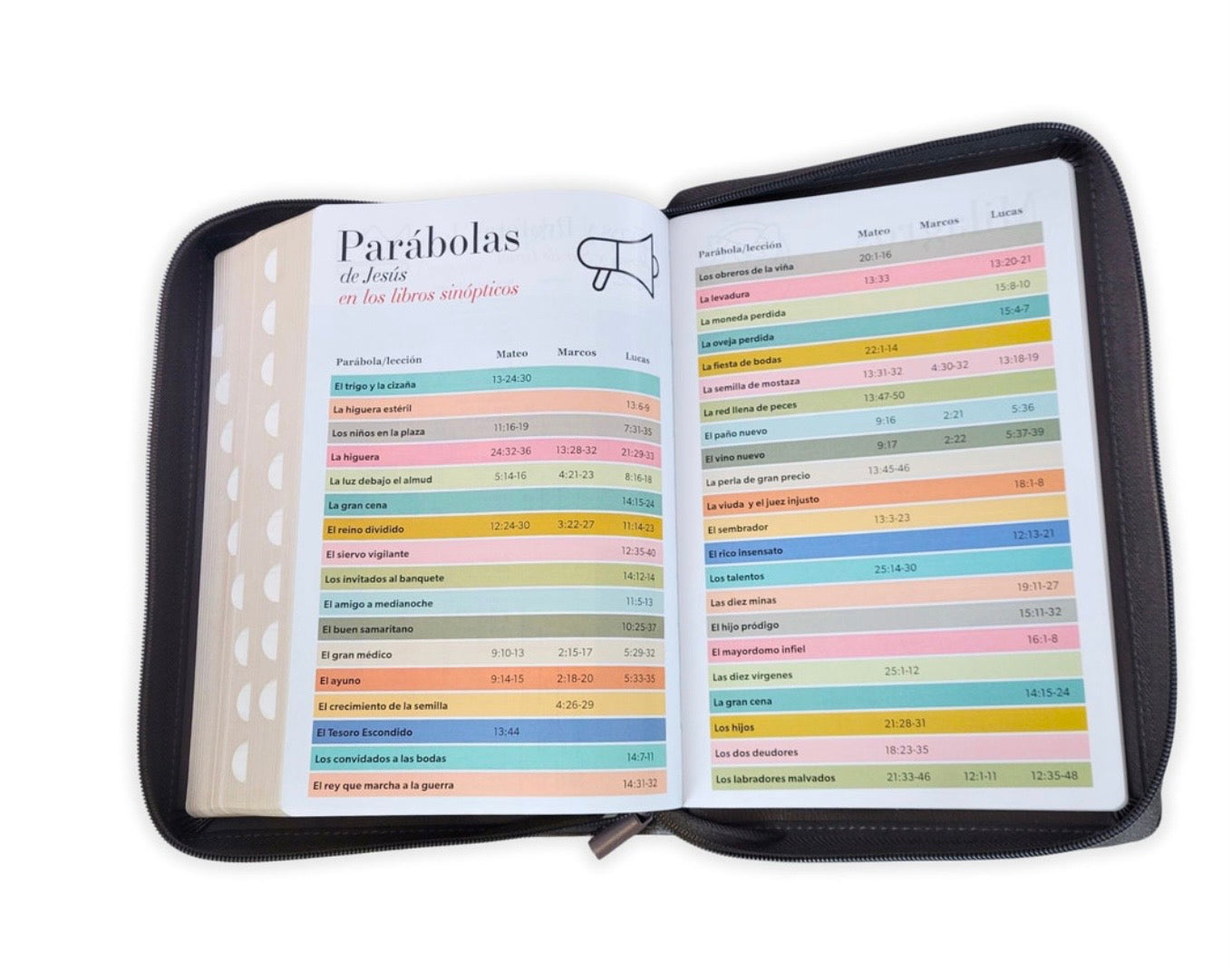 Biblia Letra Súper Gigante 19pts Con Cierre/Index Arca De La Alianza RV1960