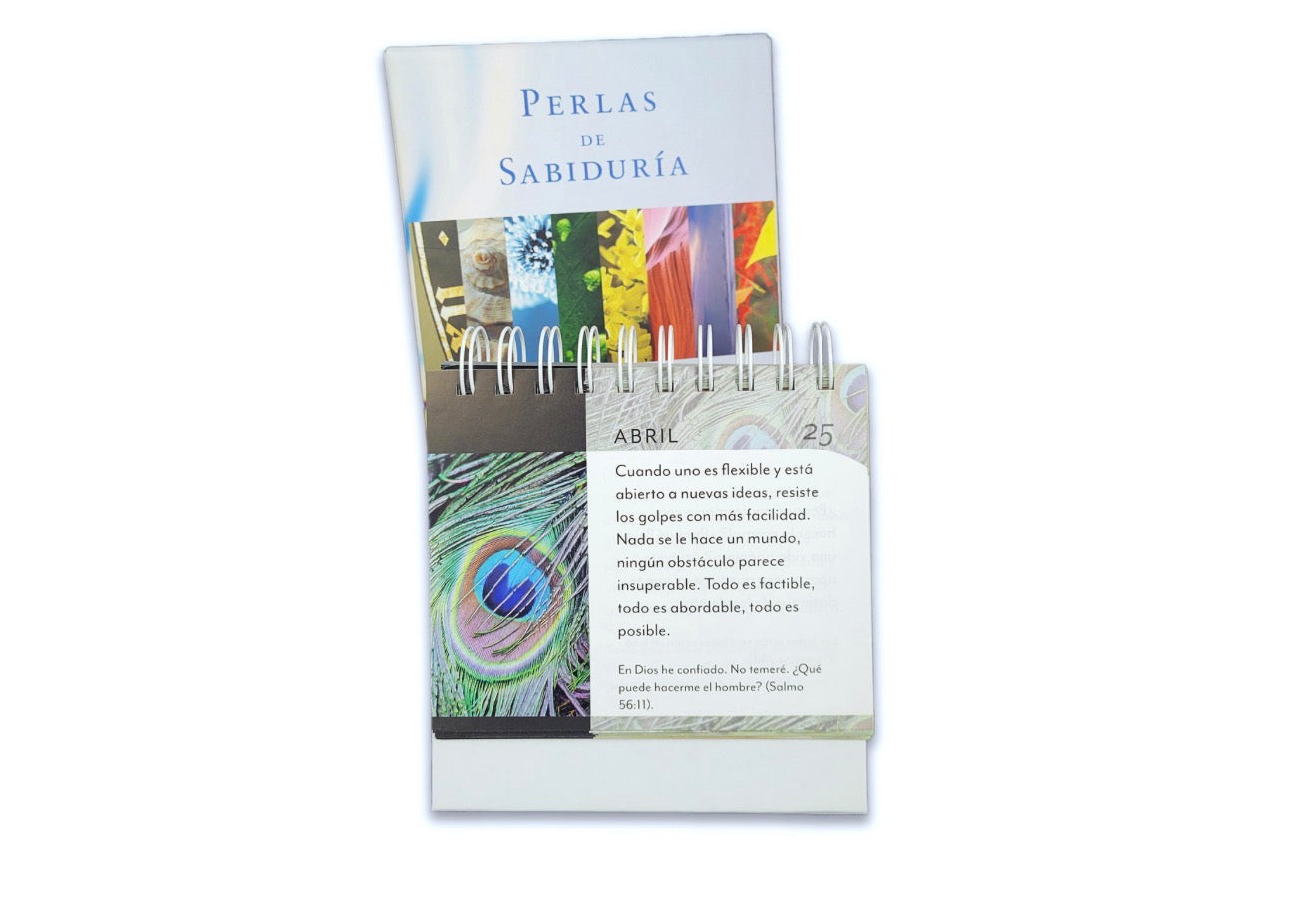 Calendario de Escritorio: Perlas de sabiduría vol. 2, 365 lecturas inspiradoras - Jessie Richards, tapa espiral