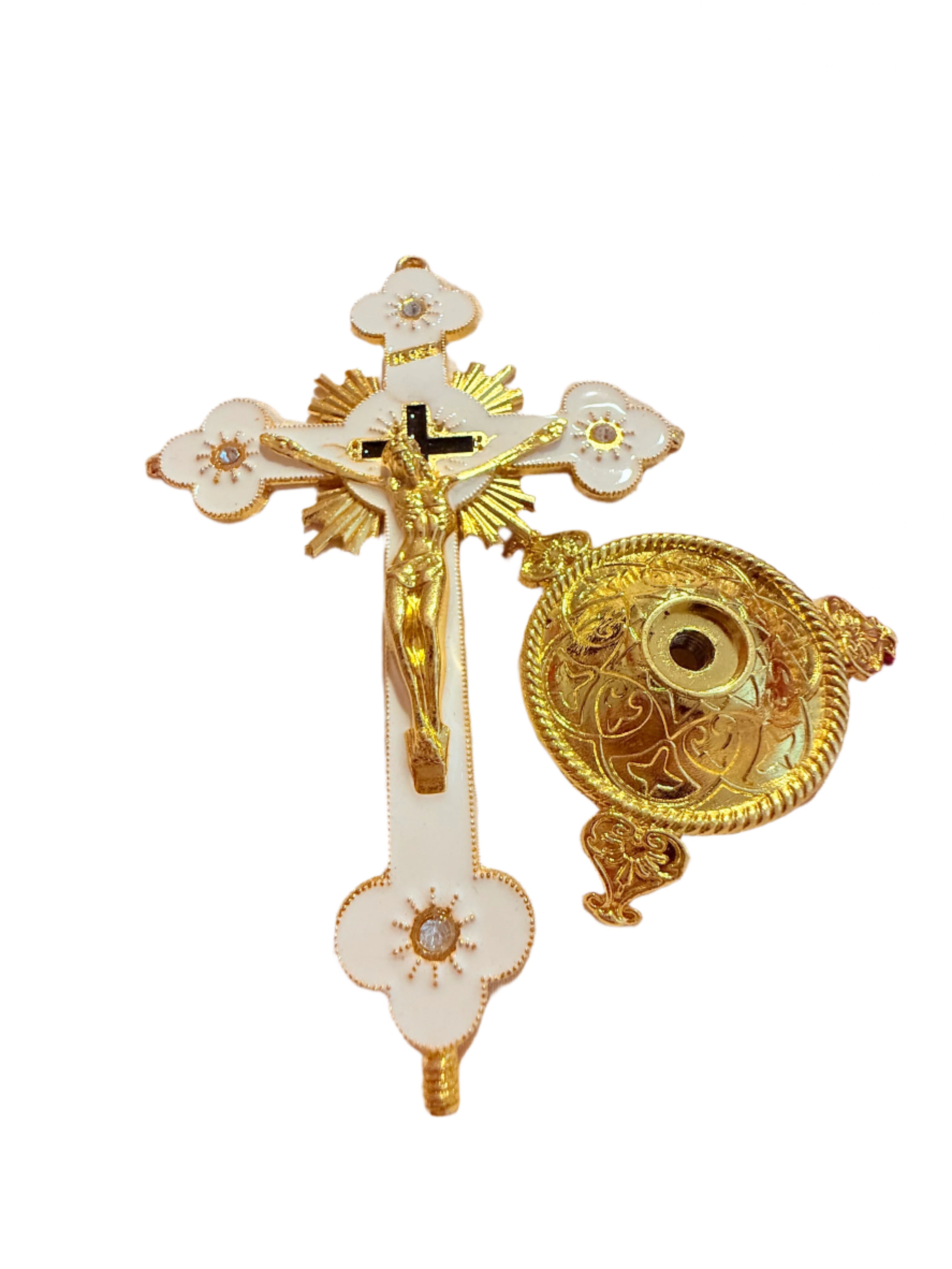 Beautiful Assorted Metal Crucifixes 5 in/9 in/11 in/12 in