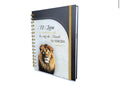 Libreta Espiral con Elástico: El león de la tribu de Judá - Apocalipsis 5:5, tapa dura
