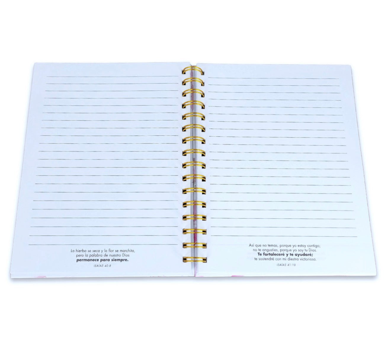 Libreta Espiral con Elástico: Mujer ejemplar - Proverbios 31:10, tapa dura