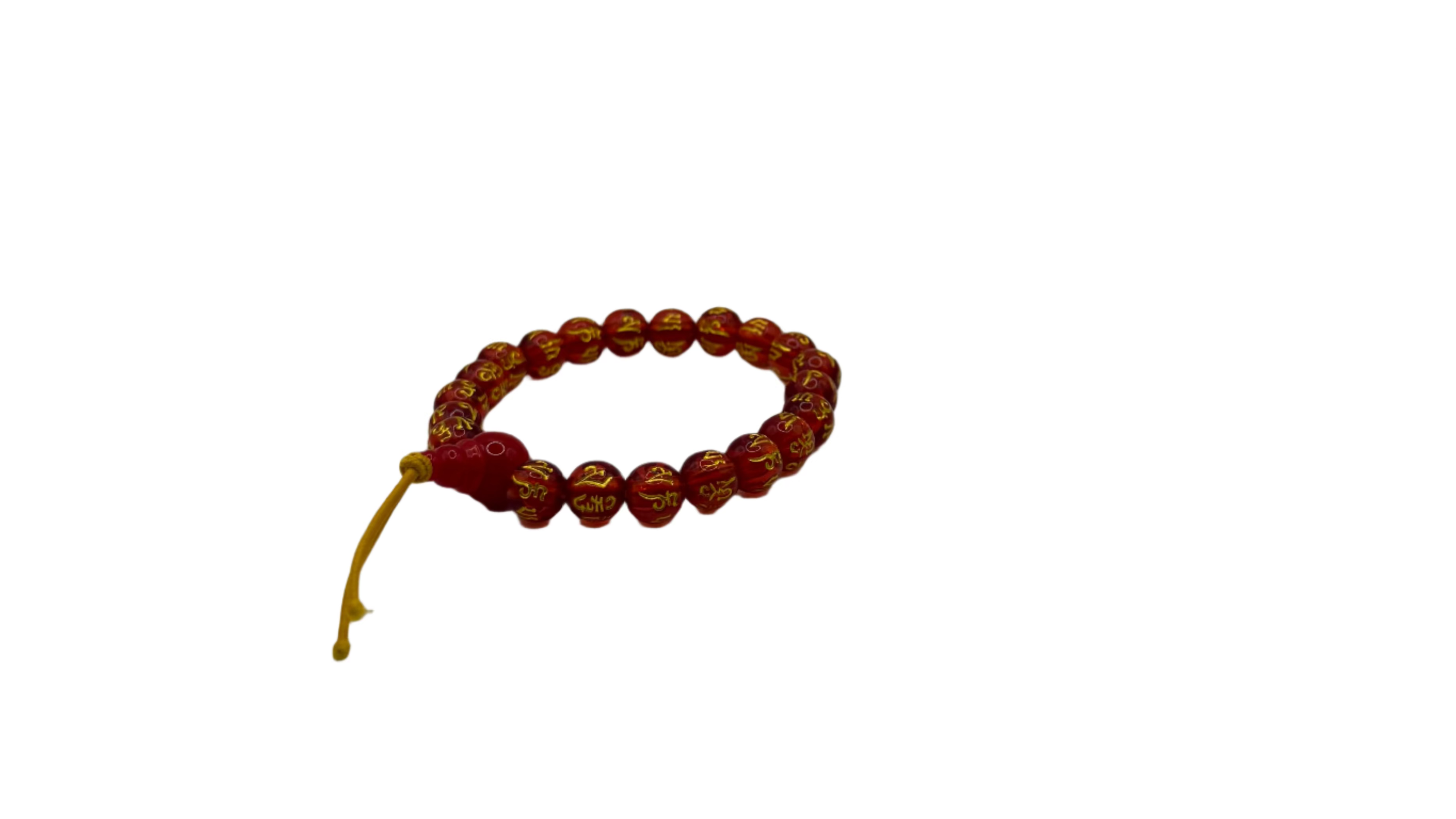 Six-character Proverbs Buddhist Bead Bracelet Lucky Bracelet for Men and Women