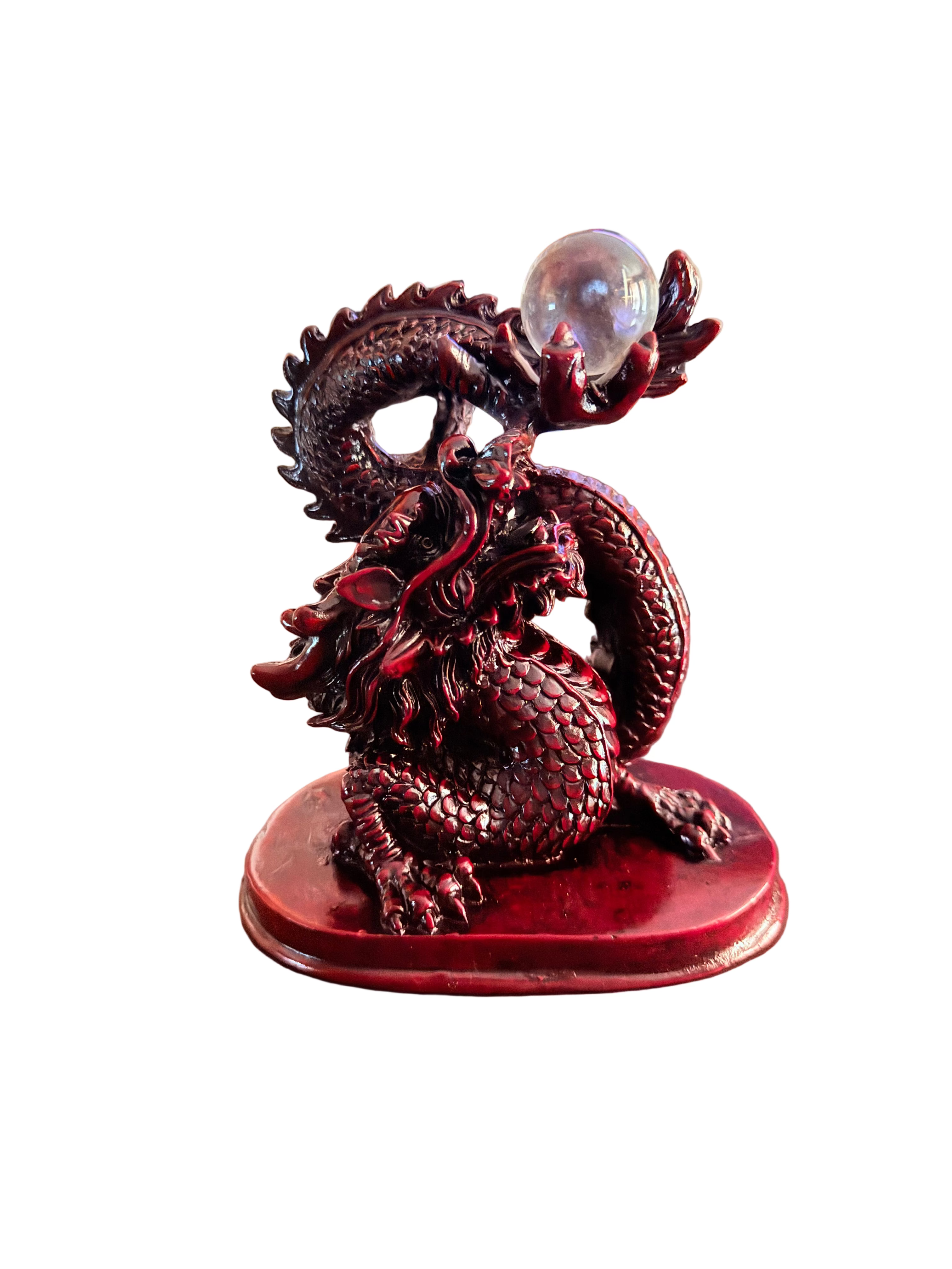 6 inch Chinese Dragon, Feng Shui Figurine Statue Chinese Decor Attract Wealth Good Luck Gifts