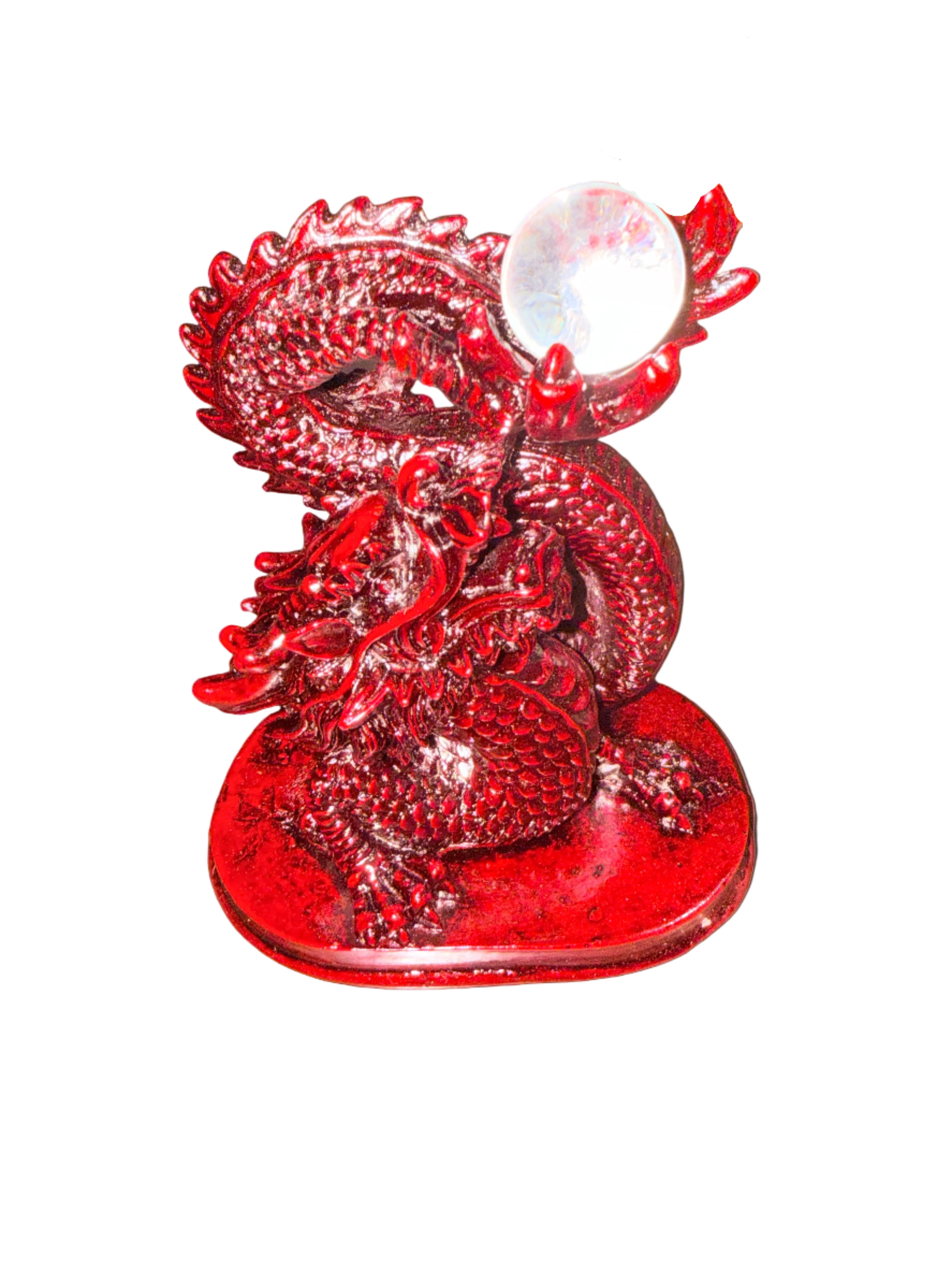 6 inch Chinese Dragon, Feng Shui Figurine Statue Chinese Decor Attract Wealth Good Luck Gifts