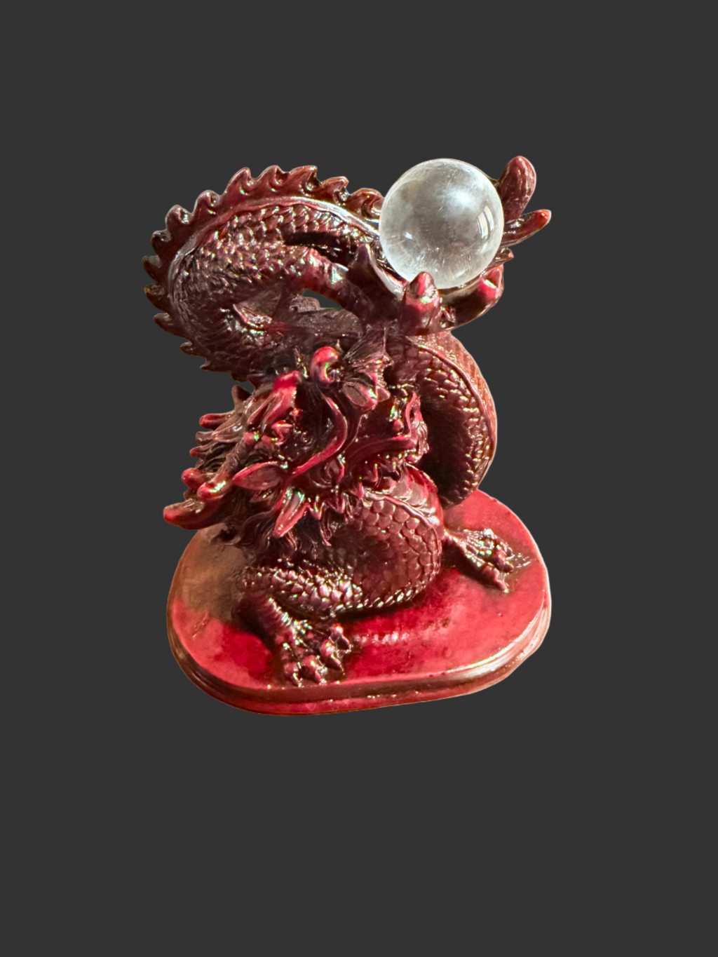 6 inch Chinese Dragon, Feng Shui Figurine Statue Chinese Decor Attract Wealth Good Luck Gifts