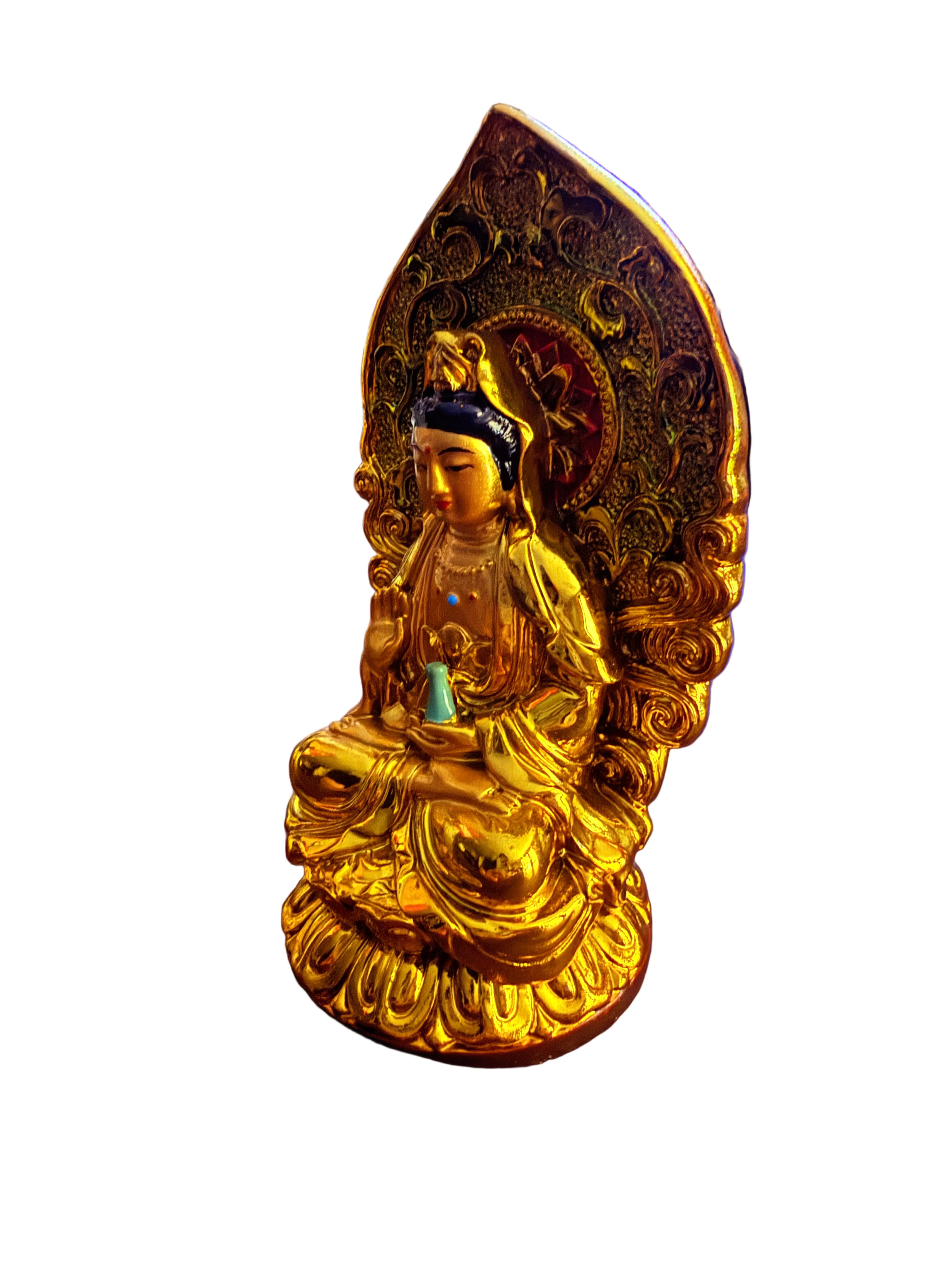 Western Pure Land Trinity Amitabha, Avalokiteshvara(Guan Yin), Mahasthamprapta(Daishizhi) Buddha, Bodhisattva