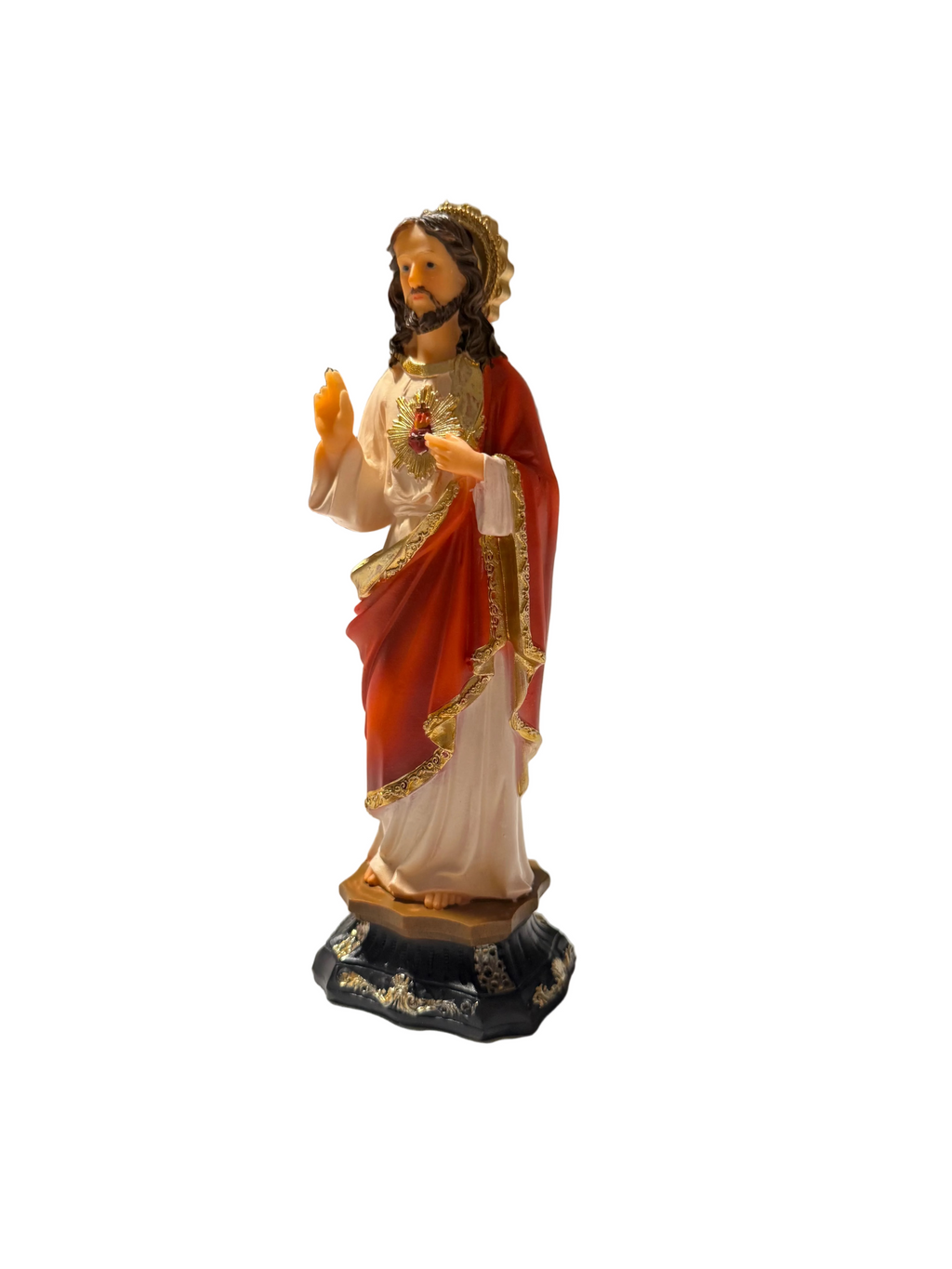 Sacred Heart of Jesus( Sagrado Corazón de Jesús)9” and 13" Resin Statue | Catholic Religious Decor